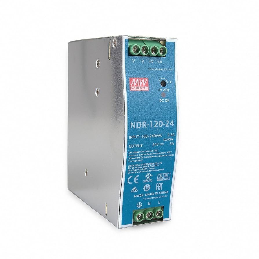 Alimentation à découpage monophasé MeanWell